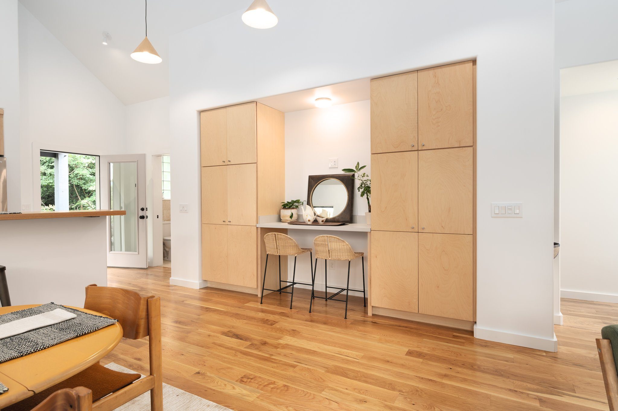 Lighting design in a design build home 