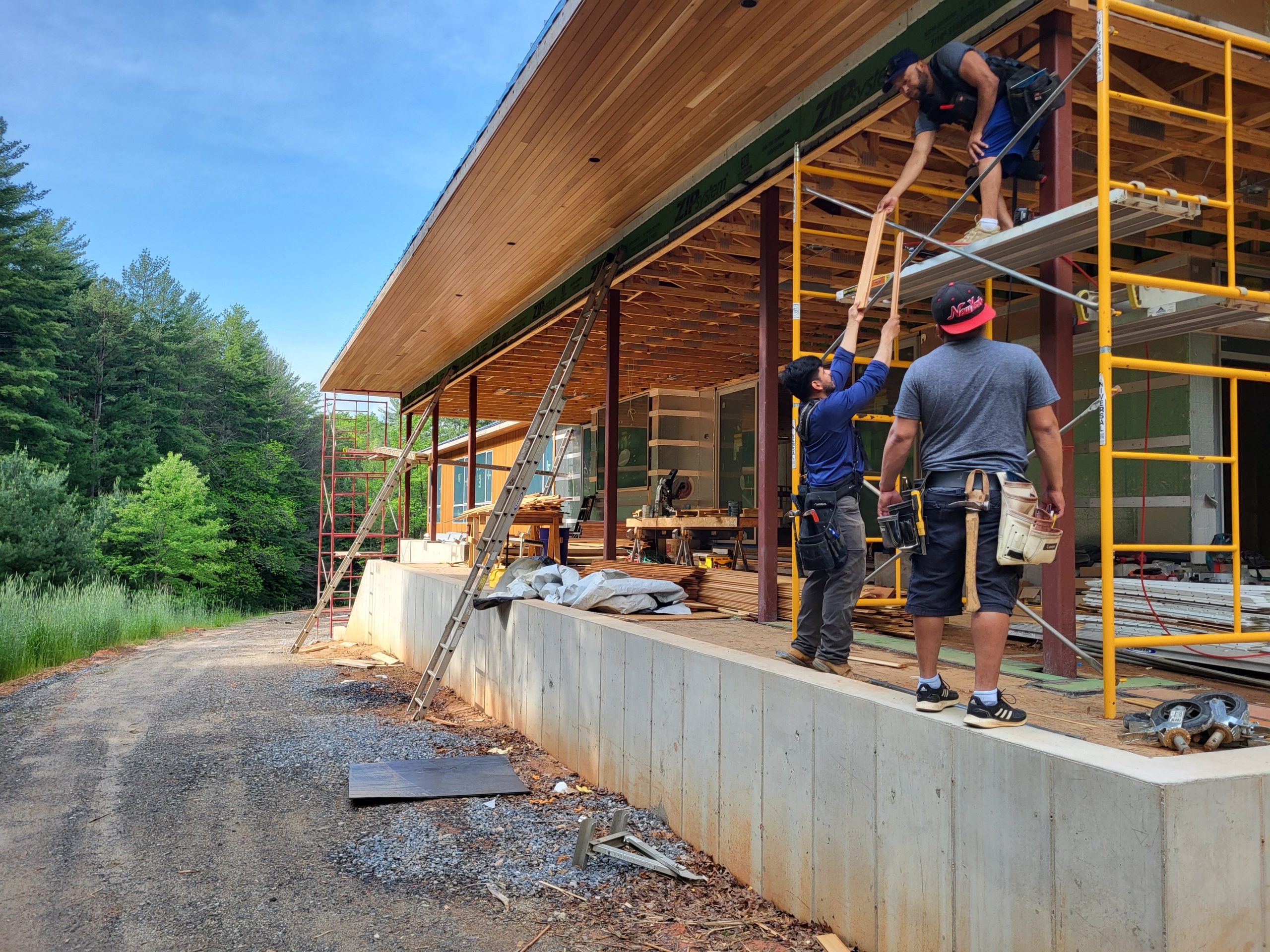 Home construction in Asheville
