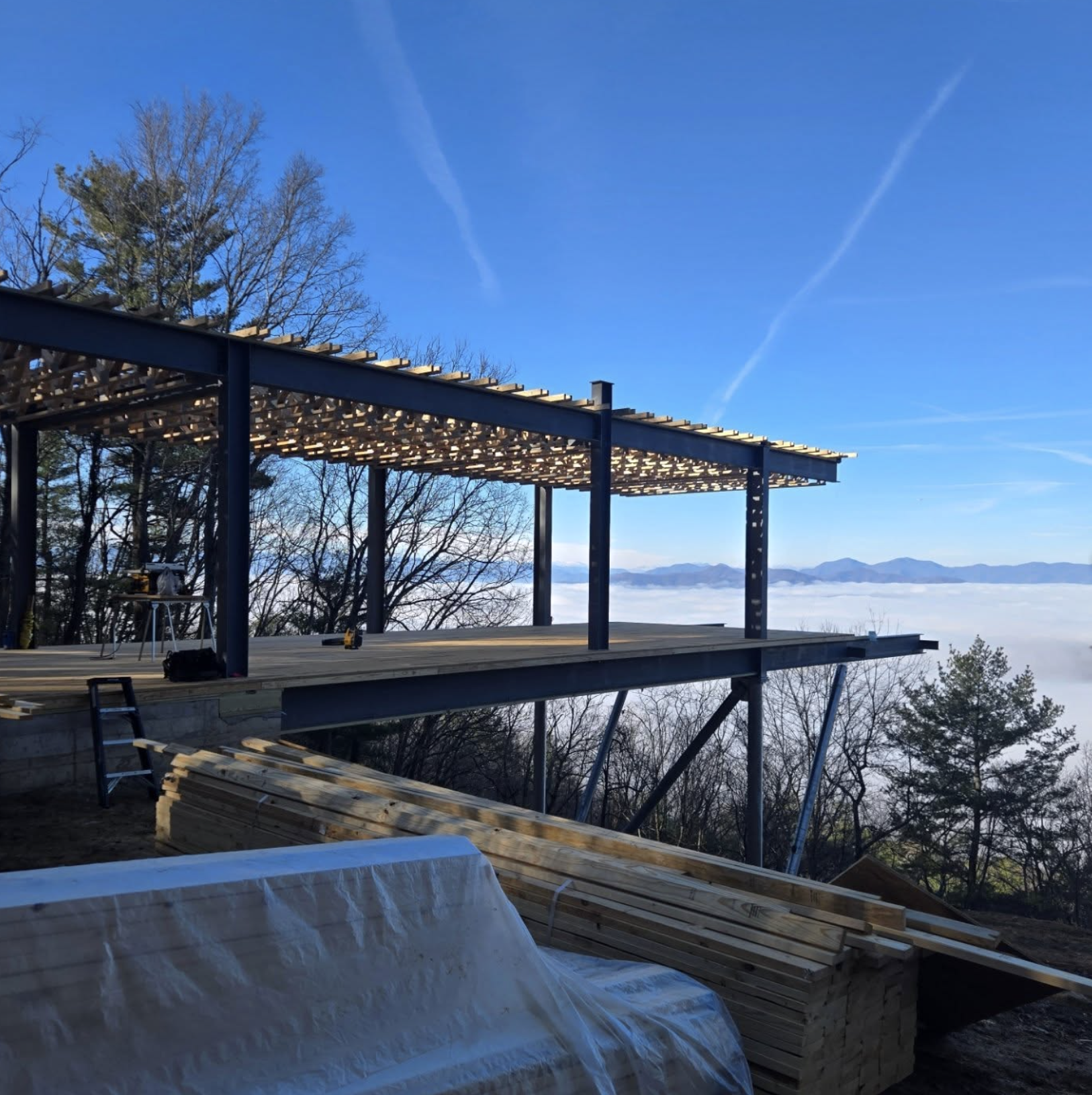 construction process of custom home building